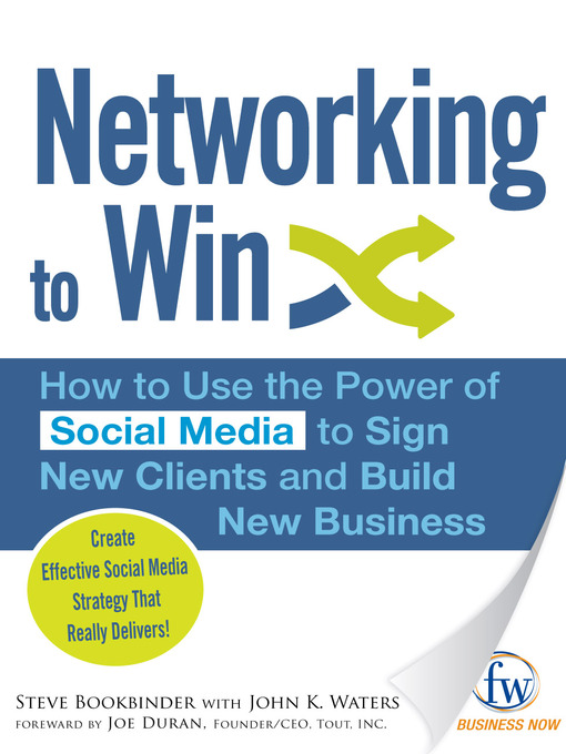Title details for Networking to Win by Steve Bookbinder - Available